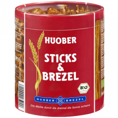 Huober Sticks & Brezeln Runddose (300gr)
